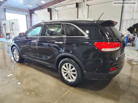 2016 Kia Sorento Lx V6 VIN 5XYPGDA57GG157685 фото 2