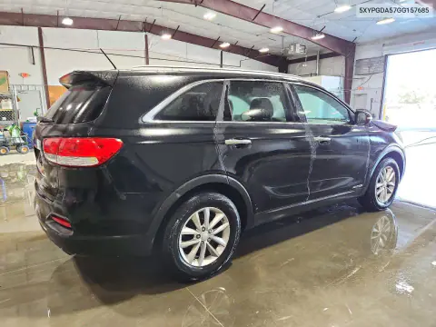 2016 Kia Sorento Lx V6 VIN 5XYPGDA57GG157685 фото 3