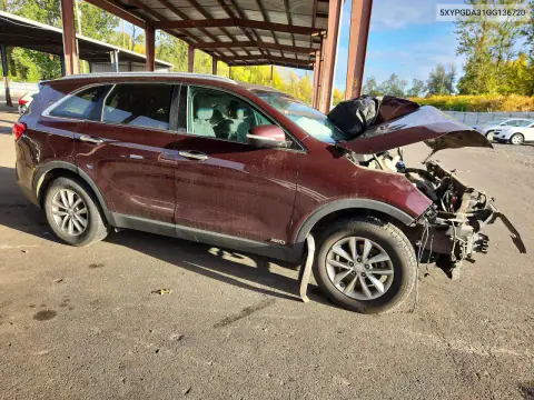 5XYPGDA31GG136720 — 2016 Kia Sorento, фото 4 с аукциона Copart, Передняя часть