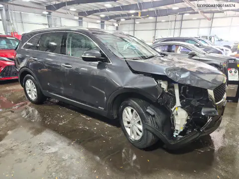 2016 Kia Sorento Lx VIN 5XYPGDA31GG166574 фото 4