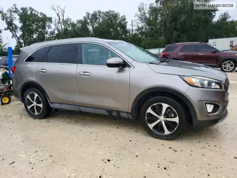 2016 Kia Sorento Ex VIN 5XYPH4A51GG183728 фото 4