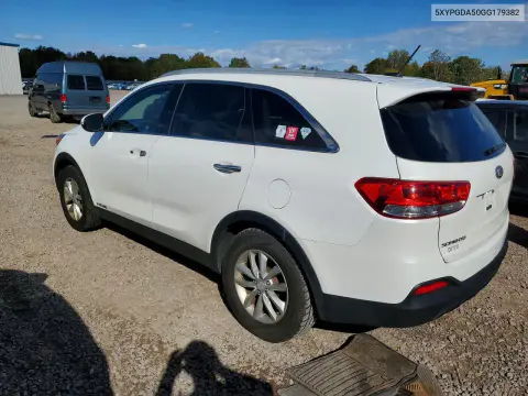 2016 Kia Sorento Lx V6 VIN 5XYPGDA50GG179382 фото 2