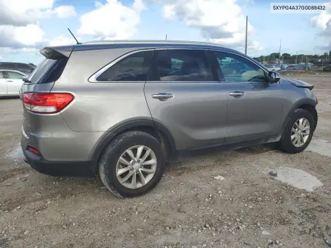 2016 Kia Sorento Lx VIN 5XYPG4A37GG088432 фото 3