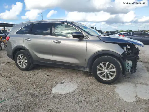 2016 Kia Sorento Lx VIN 5XYPG4A37GG088432 фото 4
