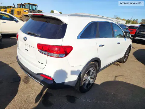 2016 Kia Sorento Ex VIN 5XYPH4A58GG160771 фото 3