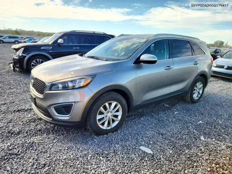 5XYPGDA36GG179417 — 2016 Kia Sorento, Сторона, фото до ремонта