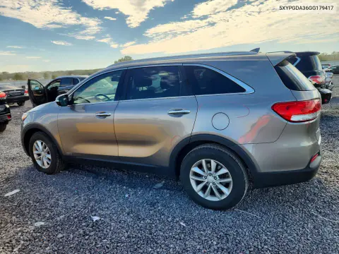 2016 Kia Sorento Lx VIN 5XYPGDA36GG179417 фото 2