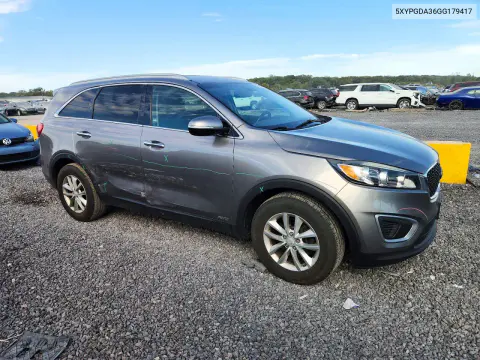 2016 Kia Sorento Lx VIN 5XYPGDA36GG179417 фото 4