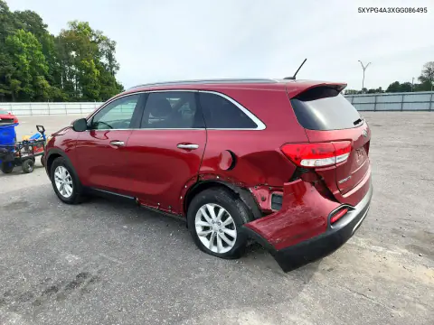 2016 Kia Sorento Lx VIN 5XYPG4A3XGG086495 фото 2