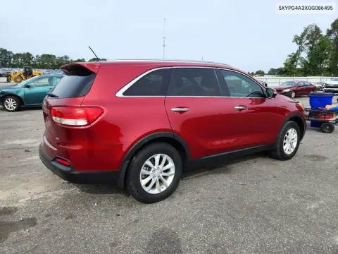 2016 Kia Sorento Lx VIN 5XYPG4A3XGG086495 фото 3