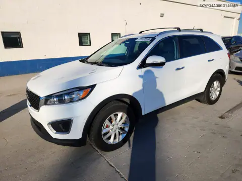 5XYPG4A30GG146669 — 2016 Kia Sorento, Механические повреждения, фото до ремонта