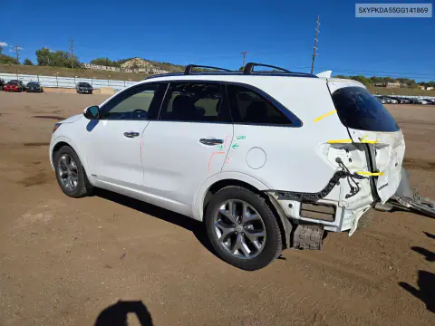 2016 Kia Sorento Sx V6 VIN 5XYPKDA55GG141869 фото 2
