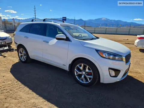 2016 Kia Sorento Sx V6 VIN 5XYPKDA55GG141869 фото 4