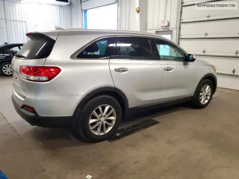 5XYPGDA37GG041739 — 2016 Kia Sorento, фото 3 с аукциона Copart 20.10.2026, Мелкие вмятины и царапины