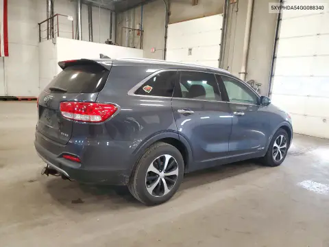 2016 Kia Sorento Ex VIN 5XYPHDA54GG088340 фото 3