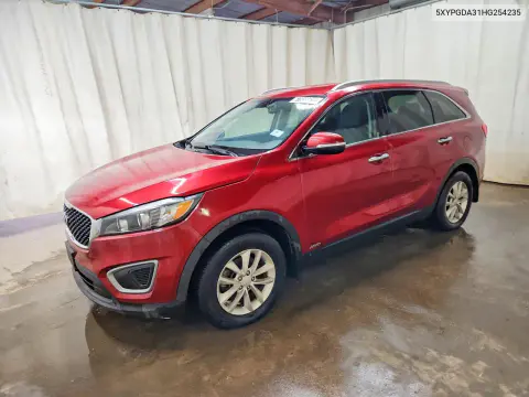 5XYPGDA31HG254235 — 2017 Kia Sorento, Мелкие вмятины и царапины, фото до ремонта