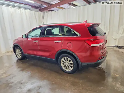 2017 Kia Sorento Lx VIN 5XYPGDA31HG254235 фото 2