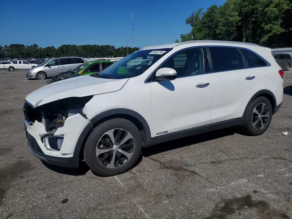 5XYPHDA51HG323763 — 2017 Kia Sorento, Передняя часть (Front End), фото до ремонта