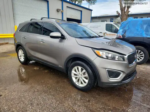 5XYPGDA33HG226727 — 2017 Kia Sorento, фото 4 с аукциона Copart 15.10.2026, Передняя часть
