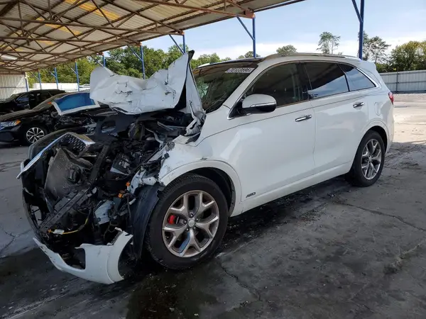 5XYPKDA53HG310983 — 2017 Kia Sorento, Передняя часть (Front End), фото до ремонта