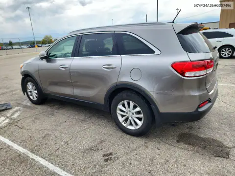 5XYPG4A36HG337496 — 2017 Kia Sorento, фото 2 с аукциона Copart, Передняя часть