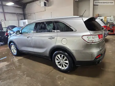 2017 Kia Sorento Lx V6 VIN 5XYPG4A56HG231504 фото 2