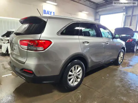 2017 Kia Sorento Lx V6 VIN 5XYPG4A56HG231504 фото 3