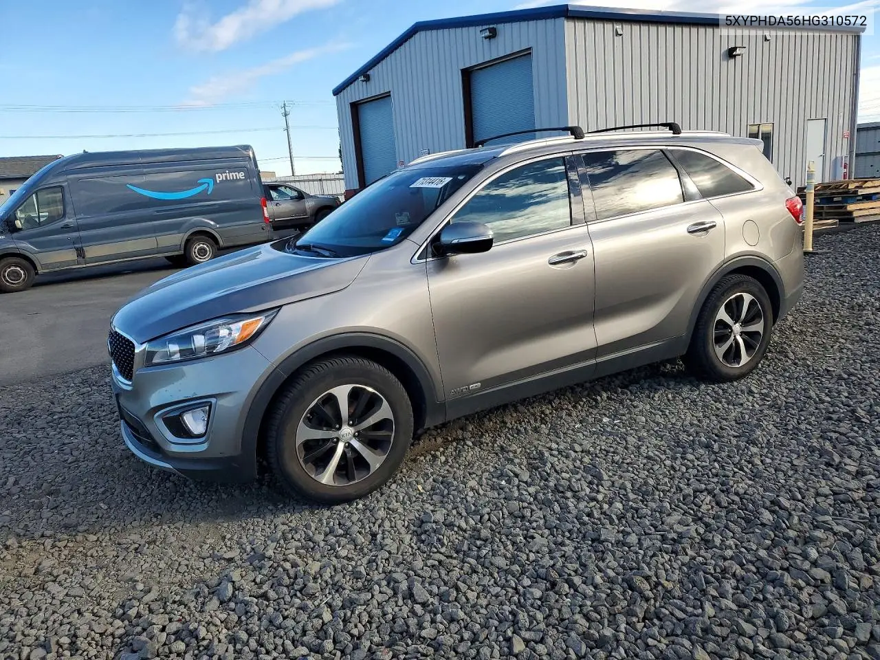 2017 Kia Sorento Ex VIN 5XYPHDA56HG310572 фото 1