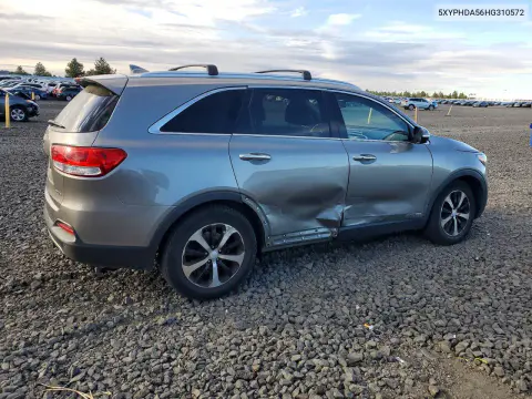 2017 Kia Sorento Ex VIN 5XYPHDA56HG310572 фото 3