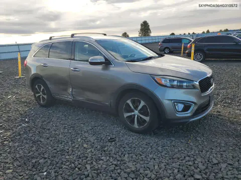2017 Kia Sorento Ex VIN 5XYPHDA56HG310572 фото 4