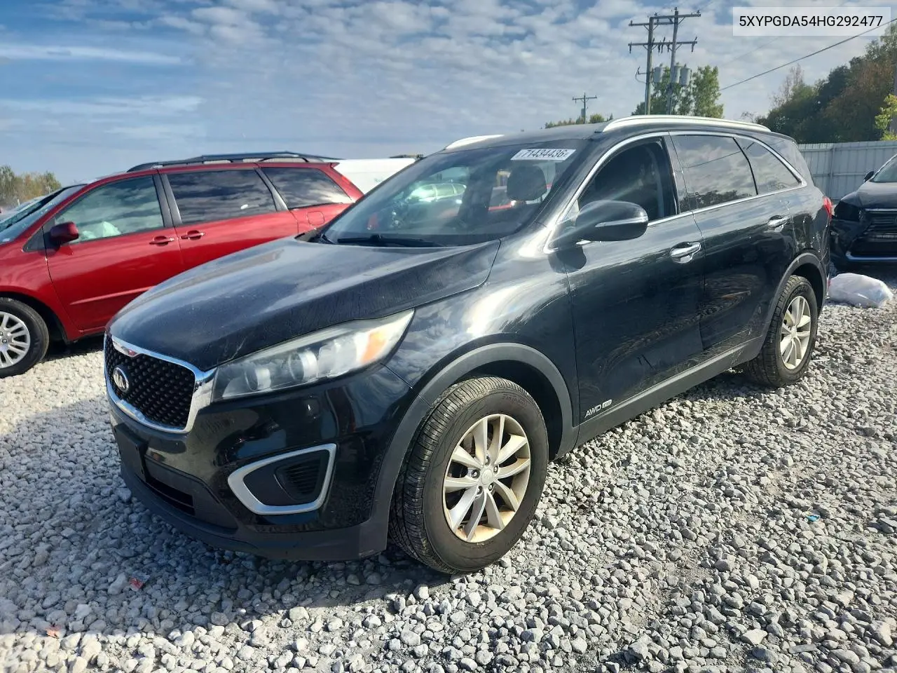2017 Kia Sorento Lx V6 VIN 5XYPGDA54HG292477 фото 1