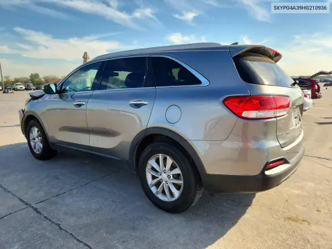 2017 Kia Sorento Lx VIN 5XYPG4A39HG210936 фото 2