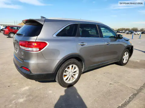 2017 Kia Sorento Lx VIN 5XYPG4A39HG210936 фото 3