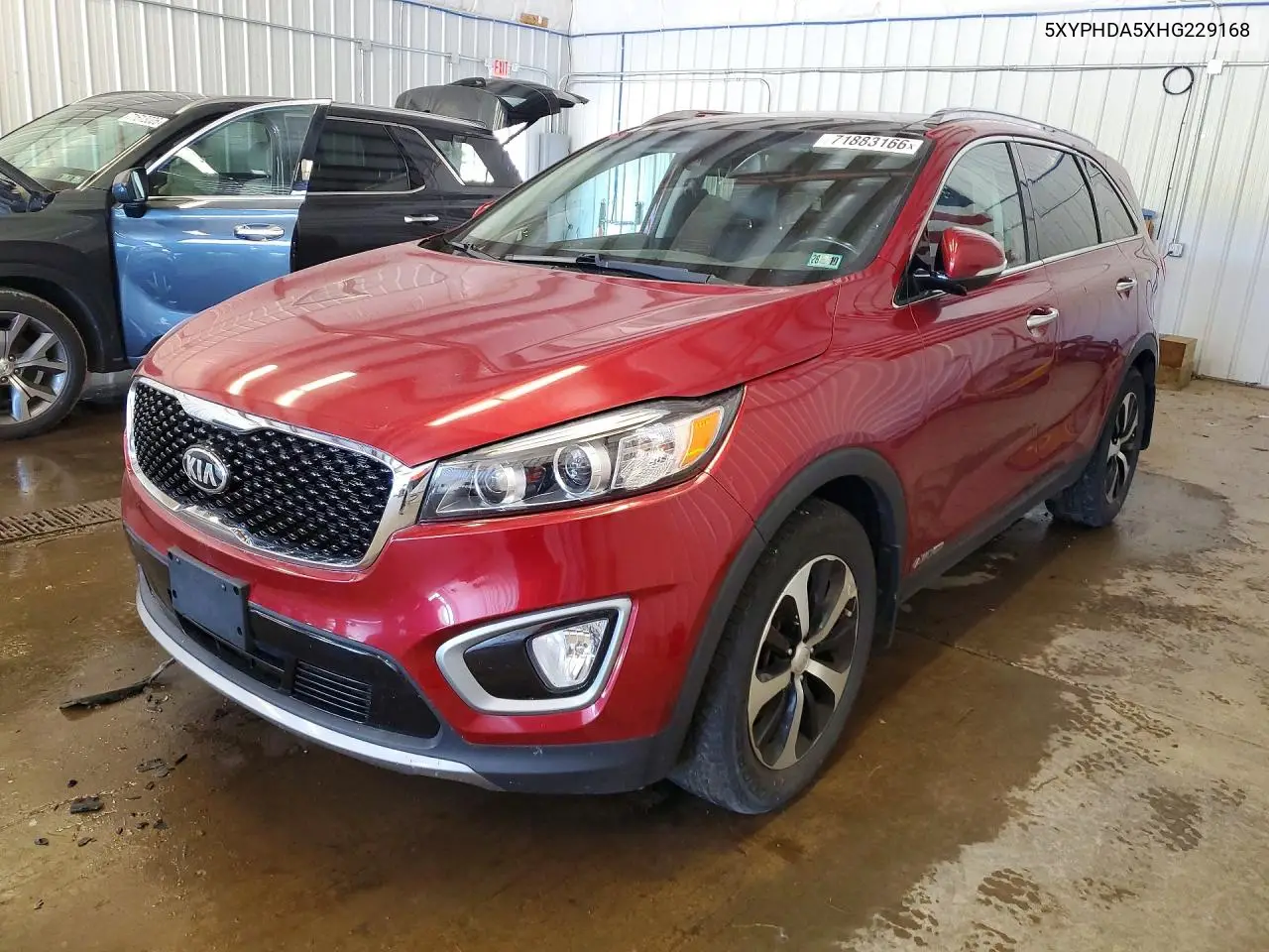 2017 Kia Sorento Ex VIN 5XYPHDA5XHG229168 фото 1