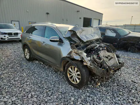 2017 Kia Sorento Lx VIN 5XYPGDA33HG263132 фото 4