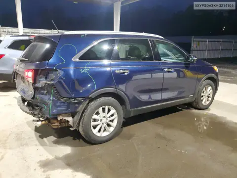 2017 Kia Sorento Lx VIN 5XYPGDA3XHG214106 фото 3
