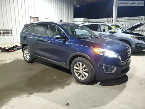 2017 Kia Sorento Lx VIN 5XYPGDA3XHG214106 фото 4
