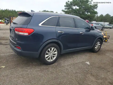2017 Kia Sorento Lx VIN 5XYPG4A36HG194016 фото 3