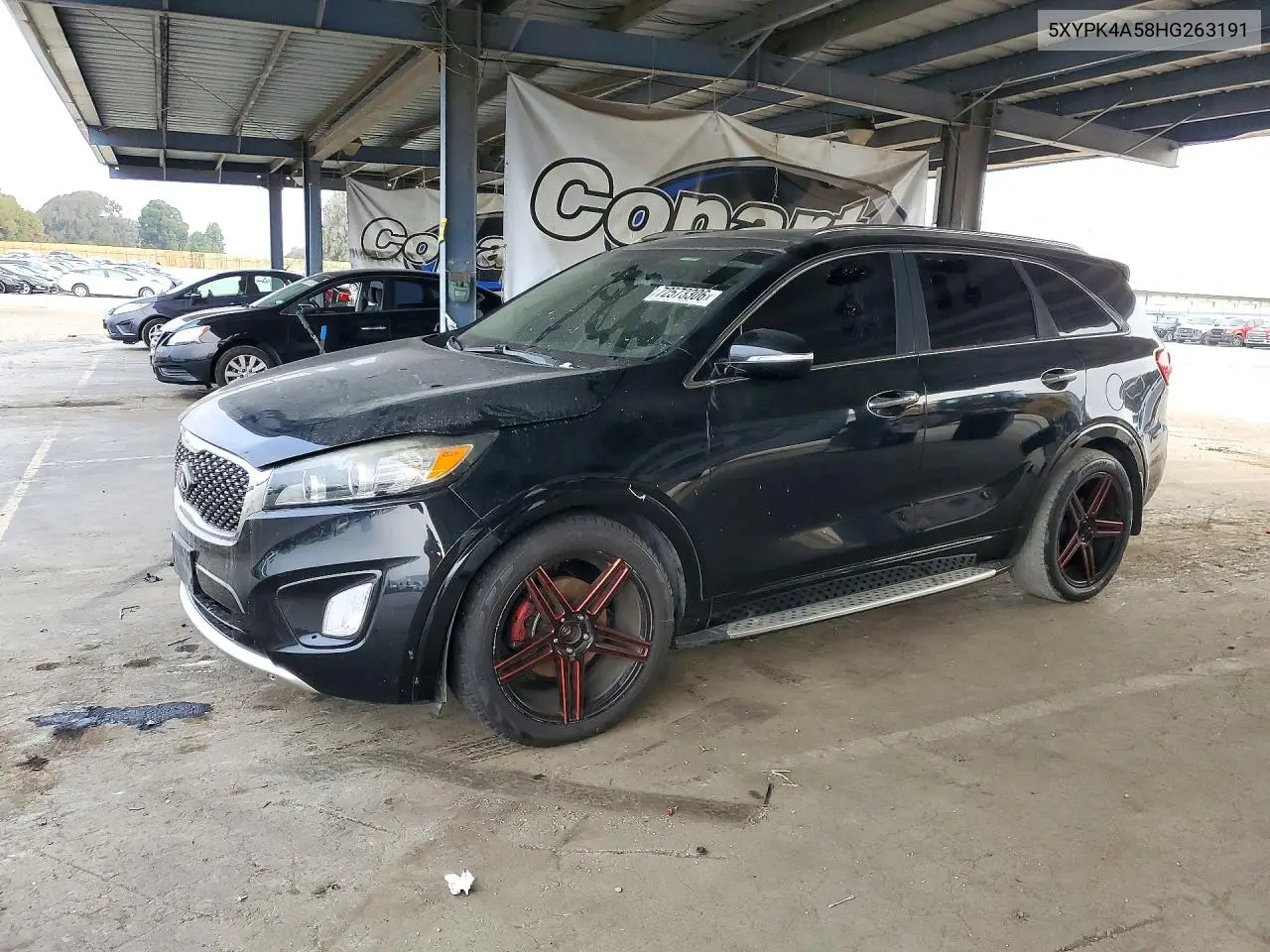 2017 Kia Sorento Sx V6 VIN 5XYPK4A58HG263191 фото 1