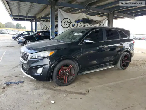 5XYPK4A58HG263191 — 2017 Kia Sorento, Механические повреждения, фото до ремонта