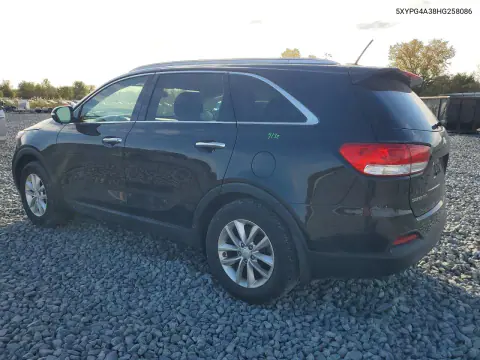 2017 Kia Sorento Lx VIN 5XYPG4A38HG258086 фото 2