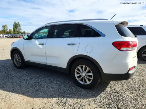 5XYPGDA53HG331317 — 2017 Kia Sorento, фото 2 с аукциона Copart, Мелкие вмятины и царапины