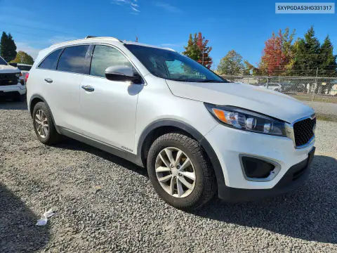 5XYPGDA53HG331317 — 2017 Kia Sorento, фото 4 с аукциона Copart, Мелкие вмятины и царапины