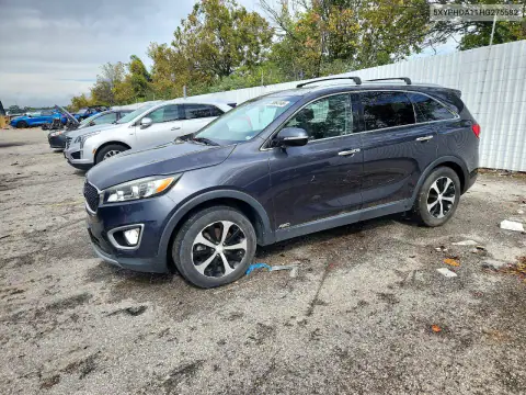 5XYPHDA11HG275582 Kia Sorento 2017 — повреждение Естественный износ, фото до ремонта