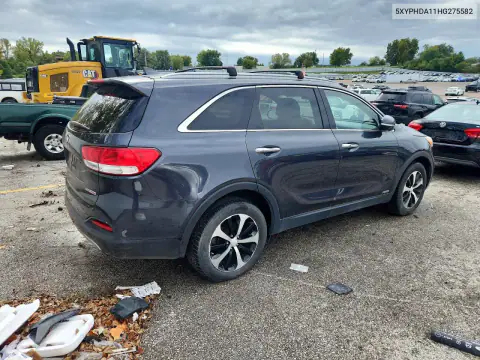 5XYPHDA11HG275582 — 2017 Kia Sorento, фото 3 с аукциона Copart, Естественный износ