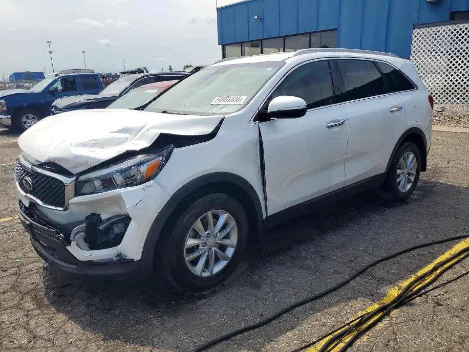 2018 KIA SORENTO VIN 5XYPG4A34JG416381 фото 1