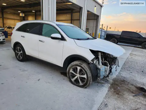 2018 Kia Sorento Ex VIN 5XYPH4A52JG400114 фото 4