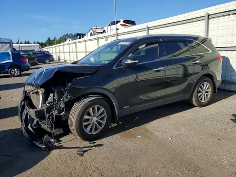 5XYPGDA33JG377377 — 2018 Kia Sorento, Передняя часть (Front End), фото до ремонта