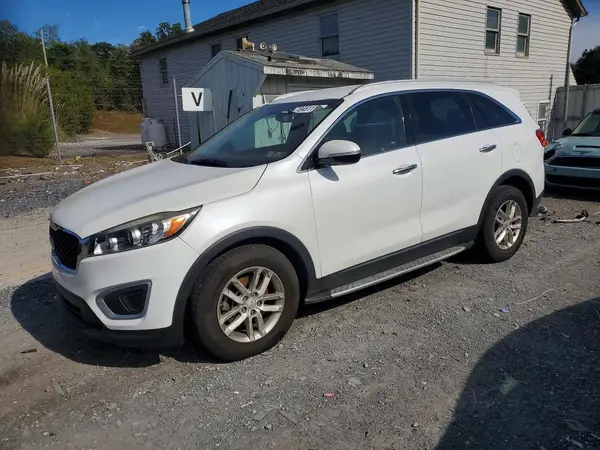 5XYPG4A32JG397507 — 2018 Kia Sorento, Передняя часть (Front End), фото до ремонта