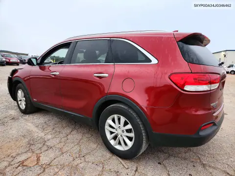 2018 Kia Sorento Lx VIN 5XYPGDA34JG346462 фото 2